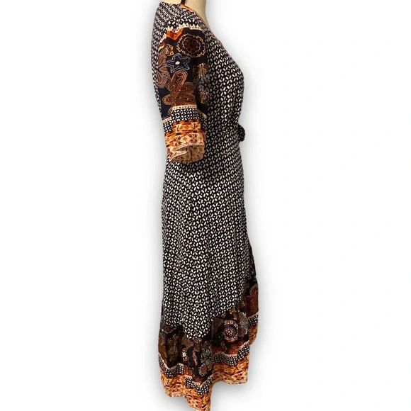 Suzanne Betro Hi-Low wrap dress - Picture 6 of 16